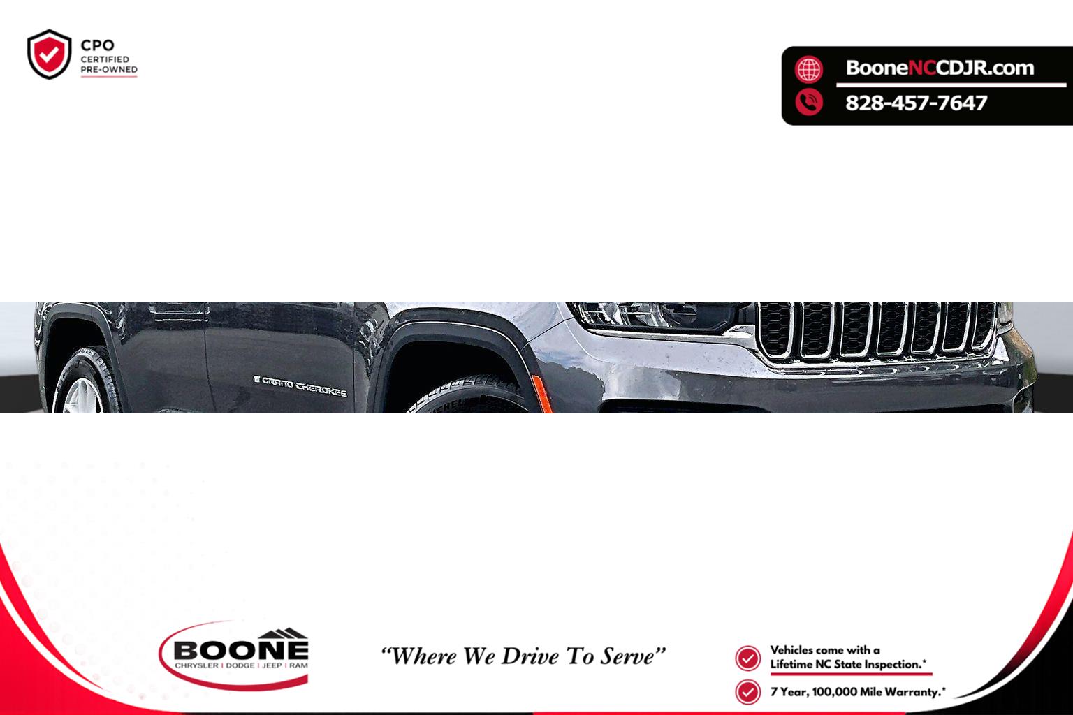 Baltic Gray Metallic Clearcoat 2024 Jeep Grand Cherokee SUV / Crossover Four-Wheel Drive 8-Speed Automatic