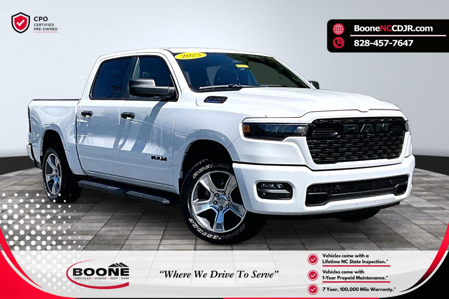  2025 RAM 1500 Tradesman Crew Cab 4WD   