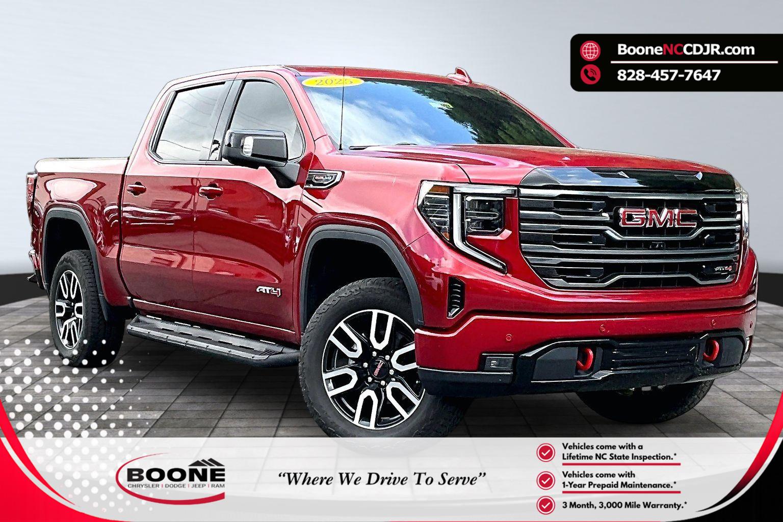 Volcanic Red Tintcoat 2025 GMC Sierra 1500 Pickup Truck Four-Wheel Drive Automatic