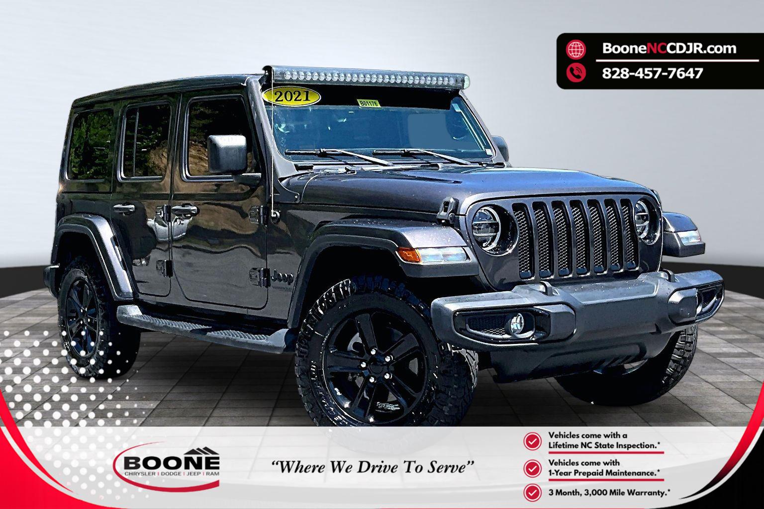 2021 Jeep Wrangler Unlimited Sahara Altitude 4WD