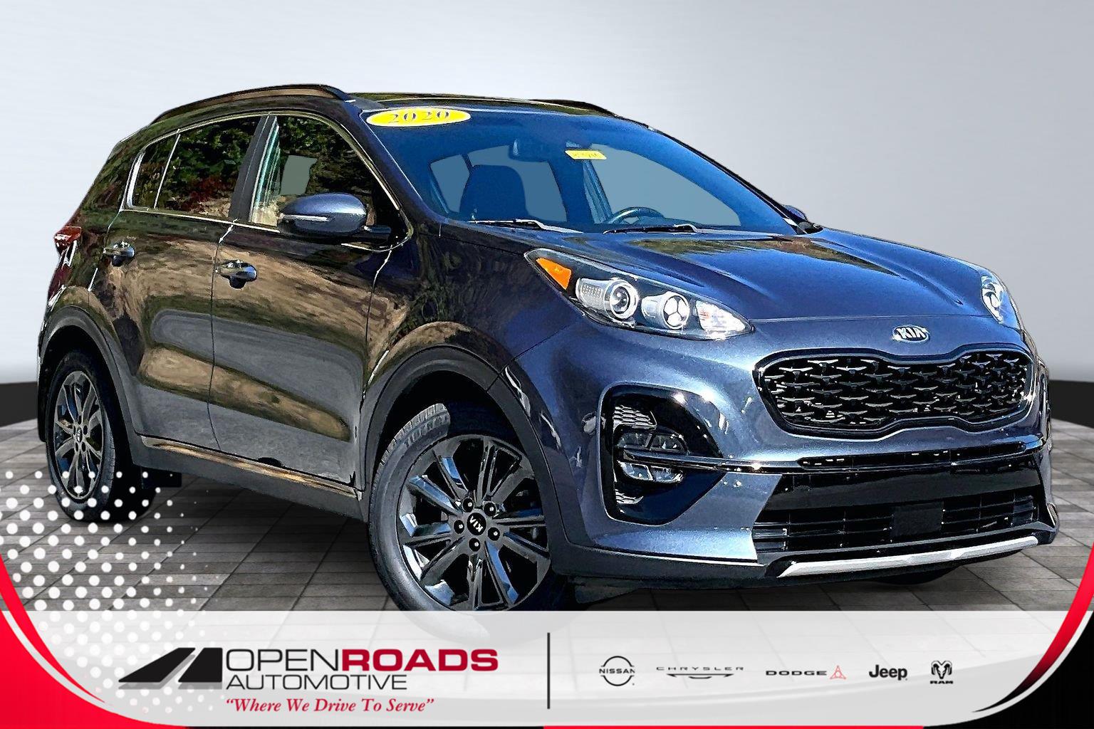 Pacific Blue 2020 Kia Sportage SUV / Crossover Front-Wheel Drive Automatic