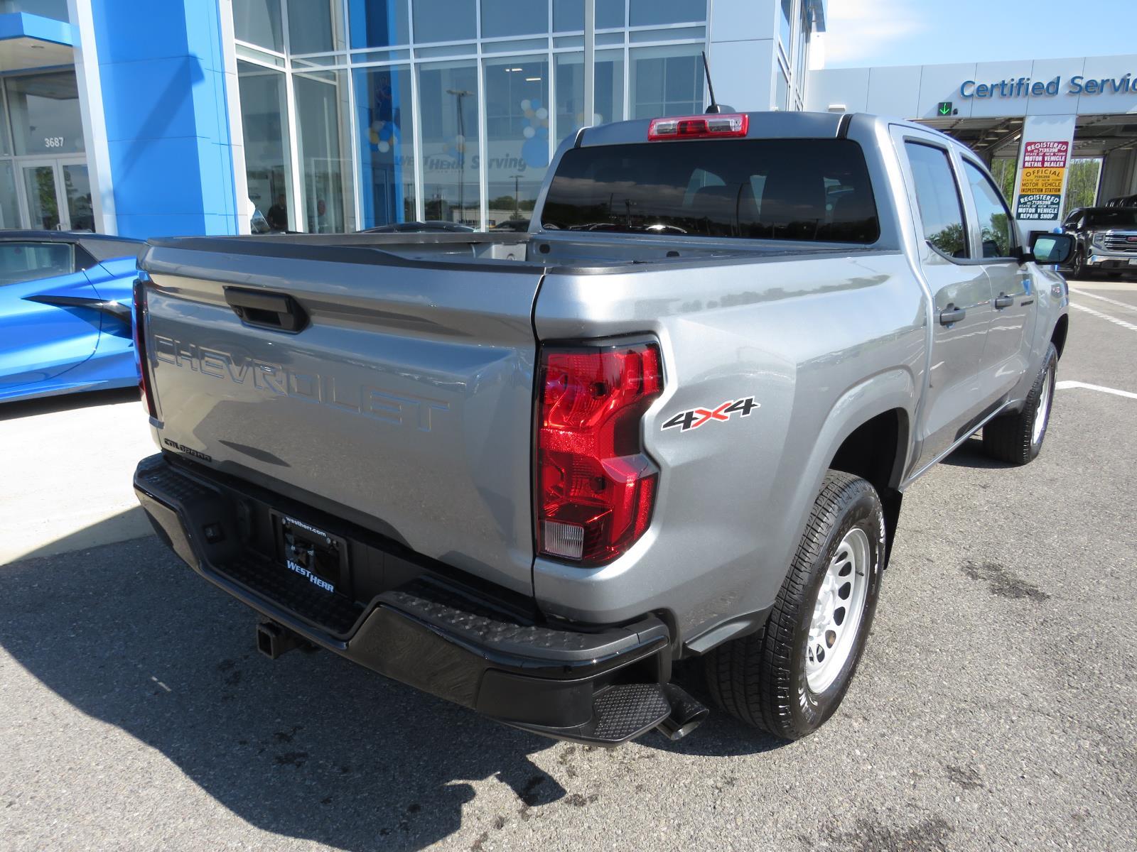 Used 2024 Sterling Gray Metallic Chevrolet Work Truck image 9
