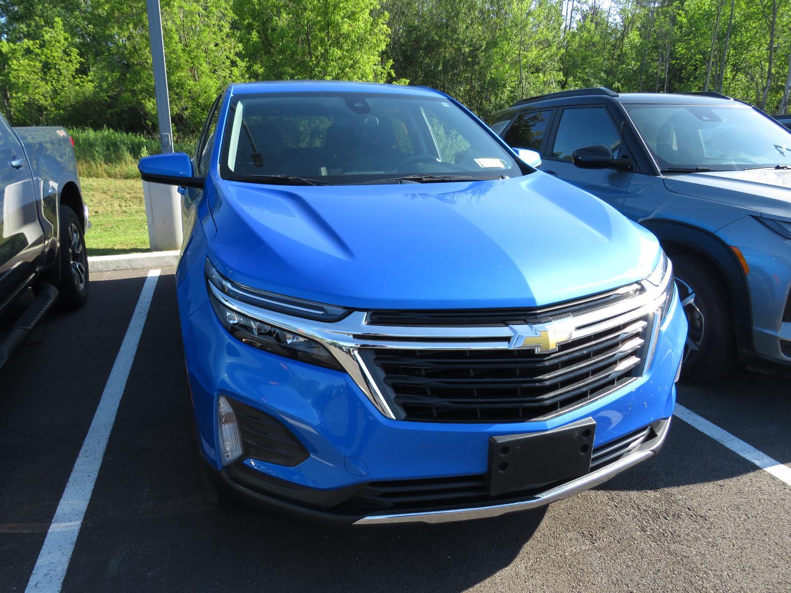Used 2024 Riptide Blue Metallic Chevrolet LT image 3
