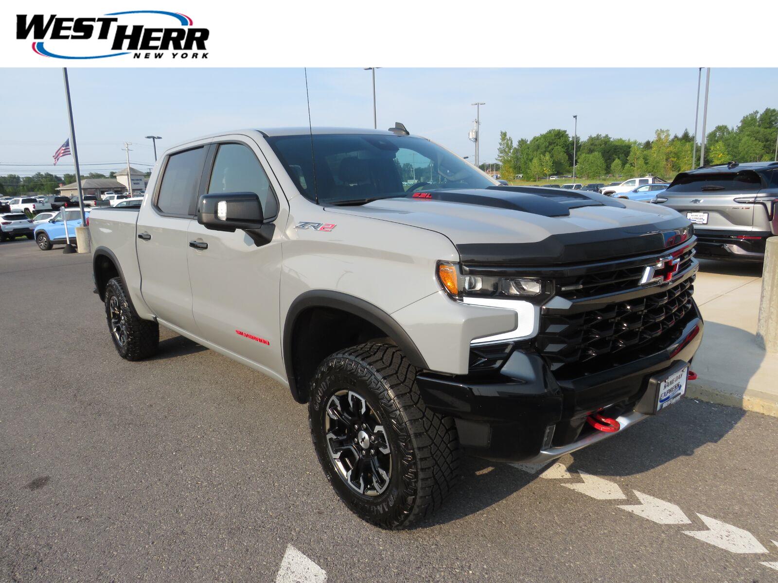 Slate Gray Metallic 2024 Chevrolet Silverado 1500 Pickup Truck Four-Wheel Drive Automatic