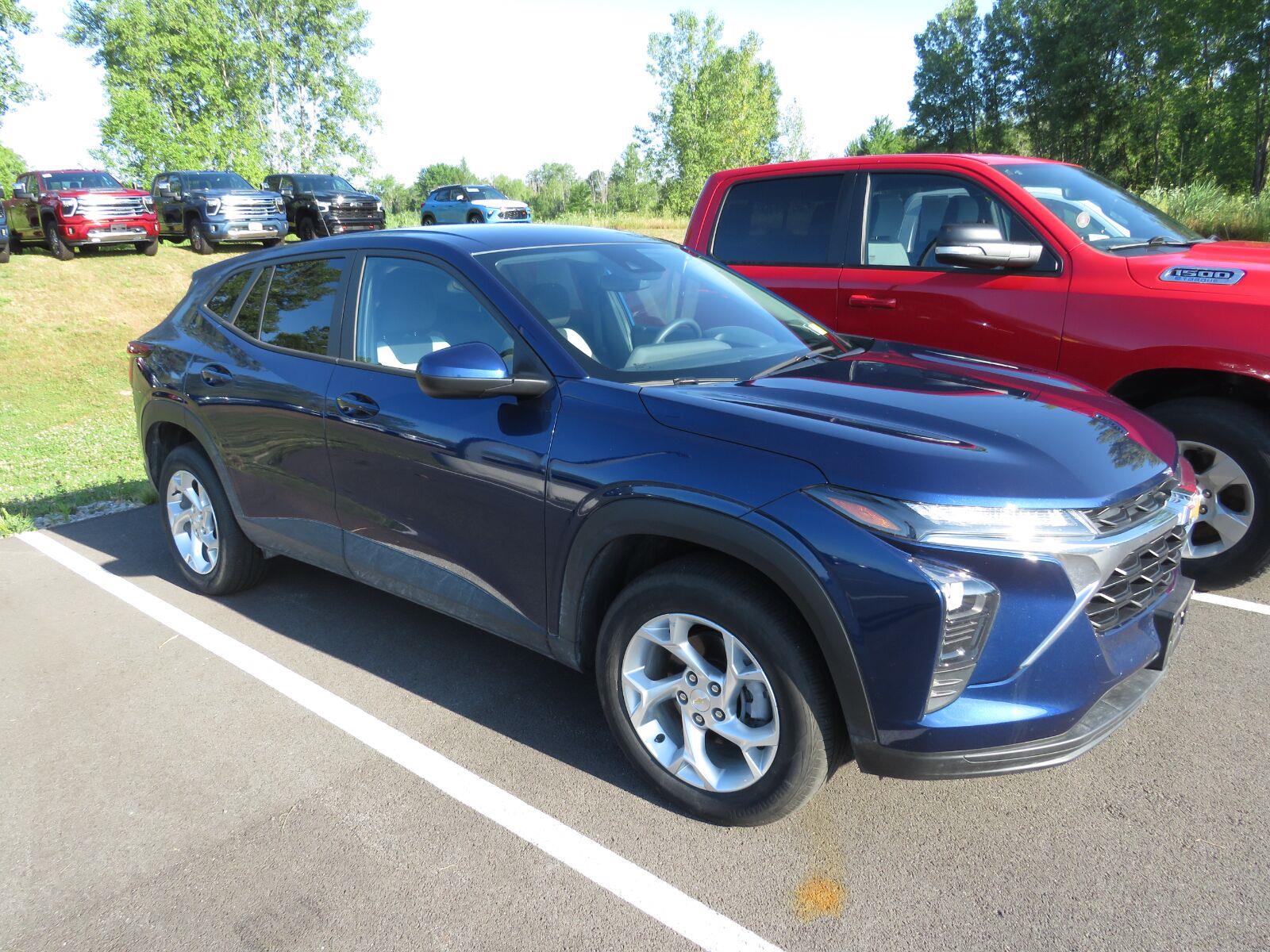 Used 2024 Blue Glow Metallic Chevrolet LS image 3