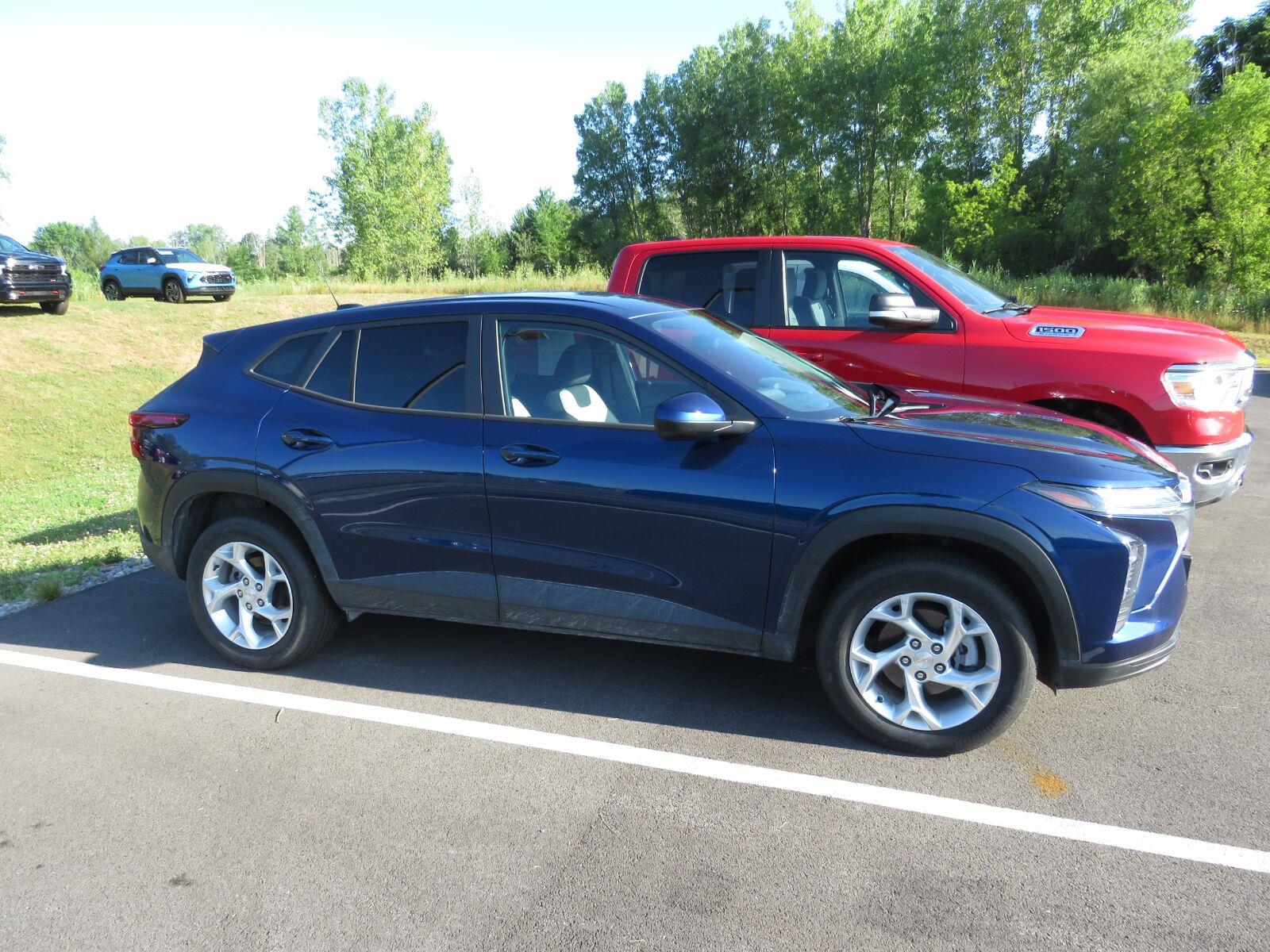 Used 2024 Blue Glow Metallic Chevrolet LS image 5