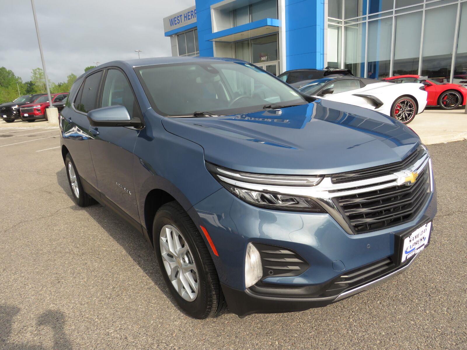 Used 2024 Lakeshore Blue Metallic Chevrolet LT image 2
