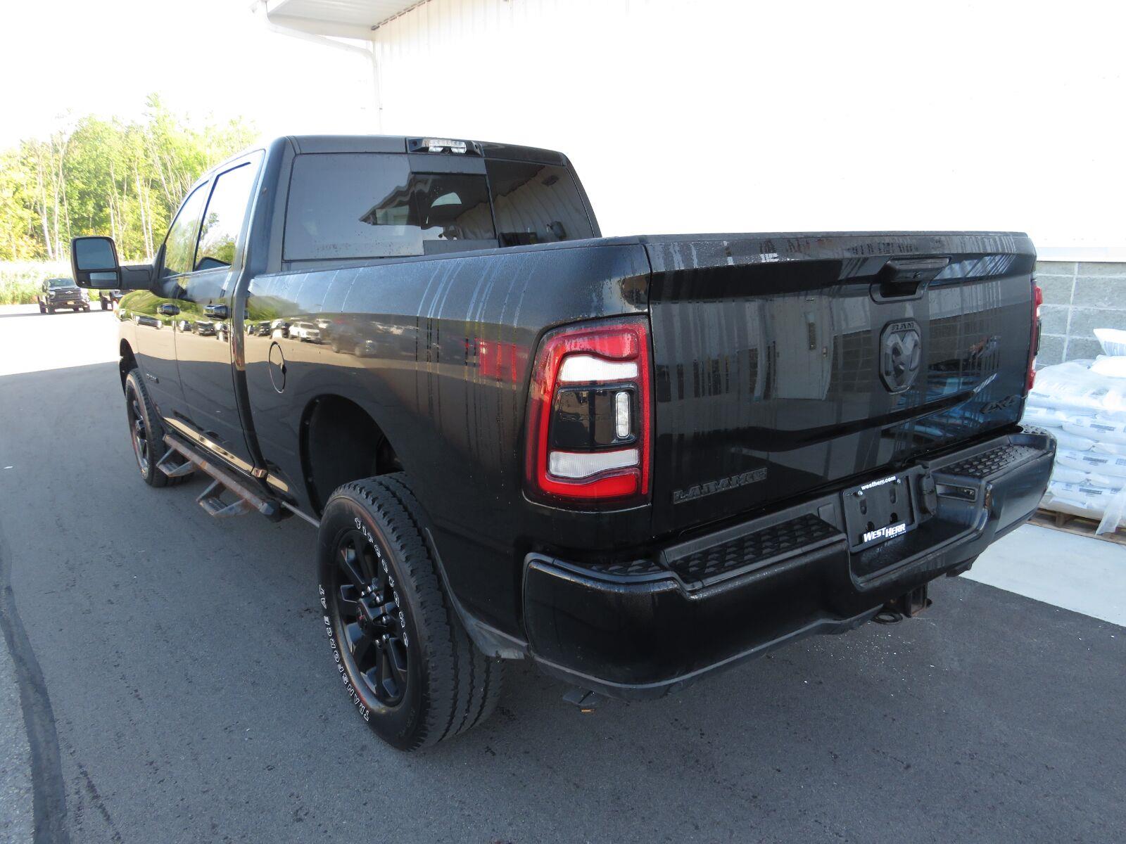 Used 2023 Diamond Black Crystal Pearlcoat Ram Laramie image 15