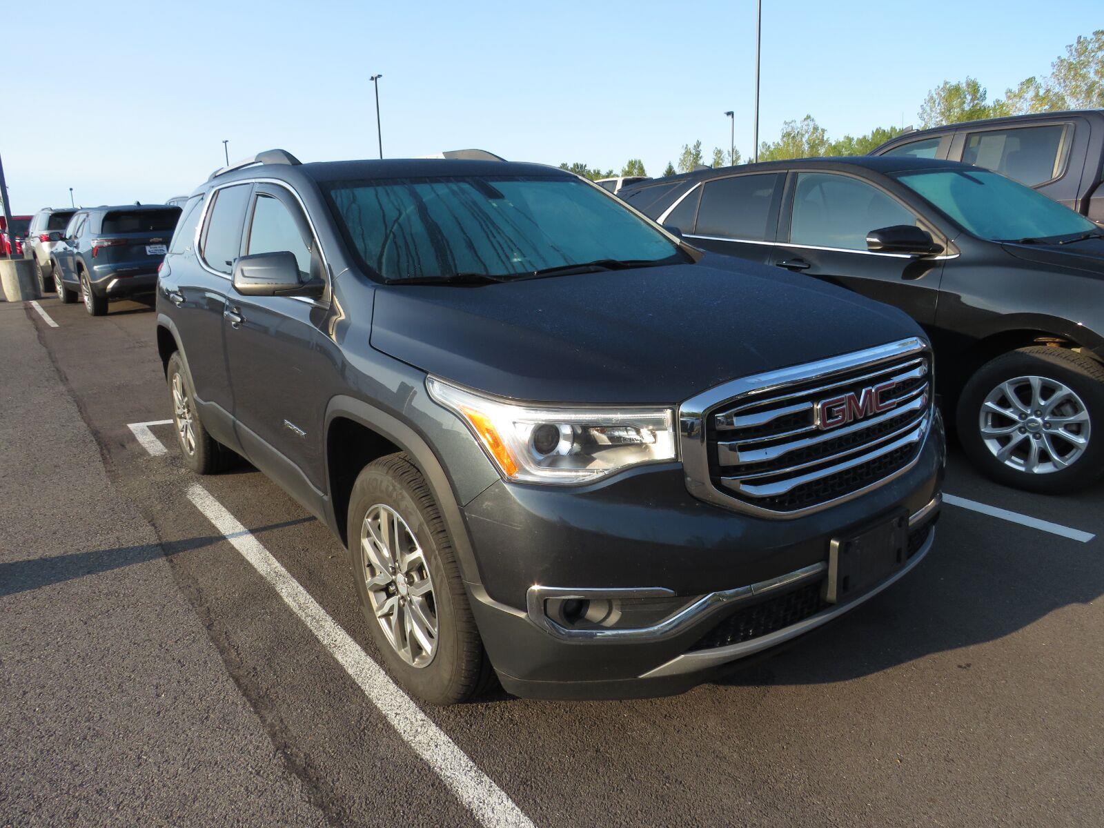 Used 2019 Dark Sky Metallic GMC SLE image 2