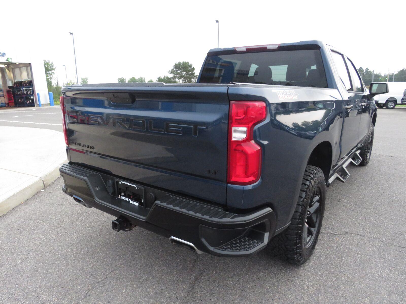 Used 2021 Northsky Blue Metallic Chevrolet LT Trail Boss image 8