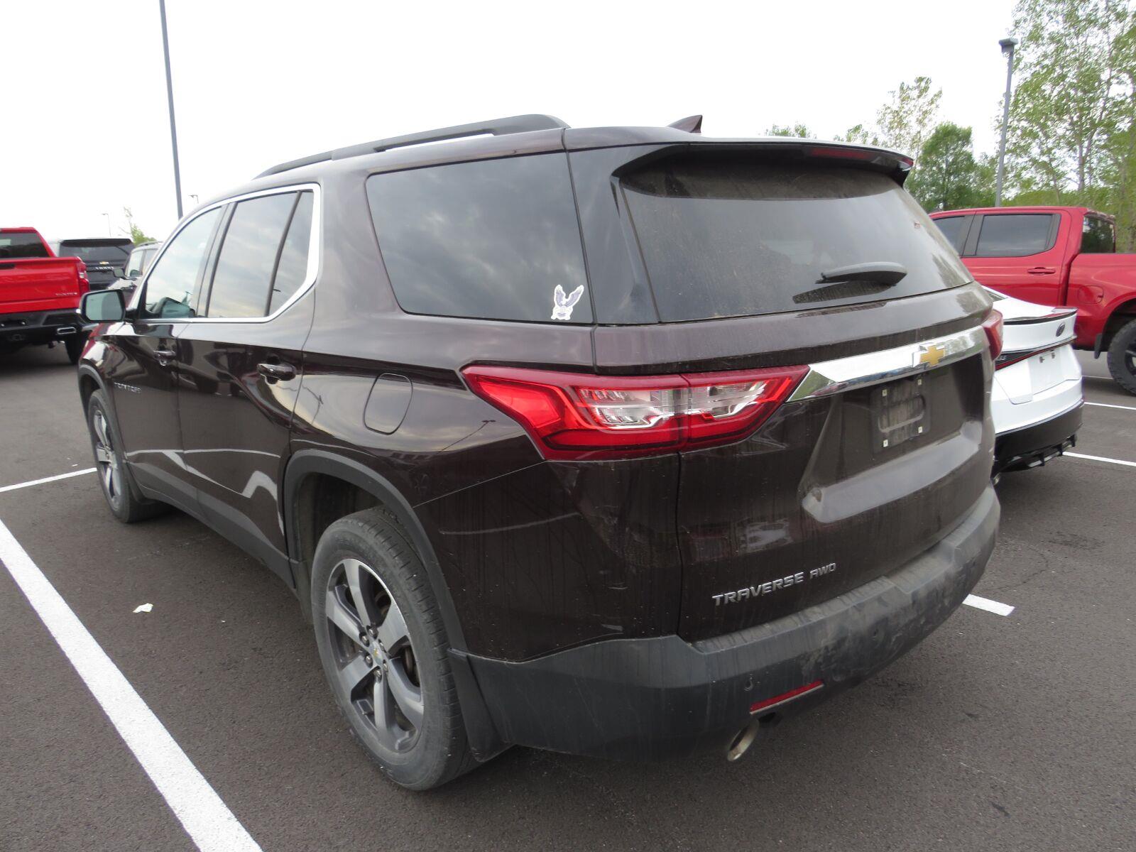 Used 2021 Black Cherry Metallic Chevrolet LT Leather image 9