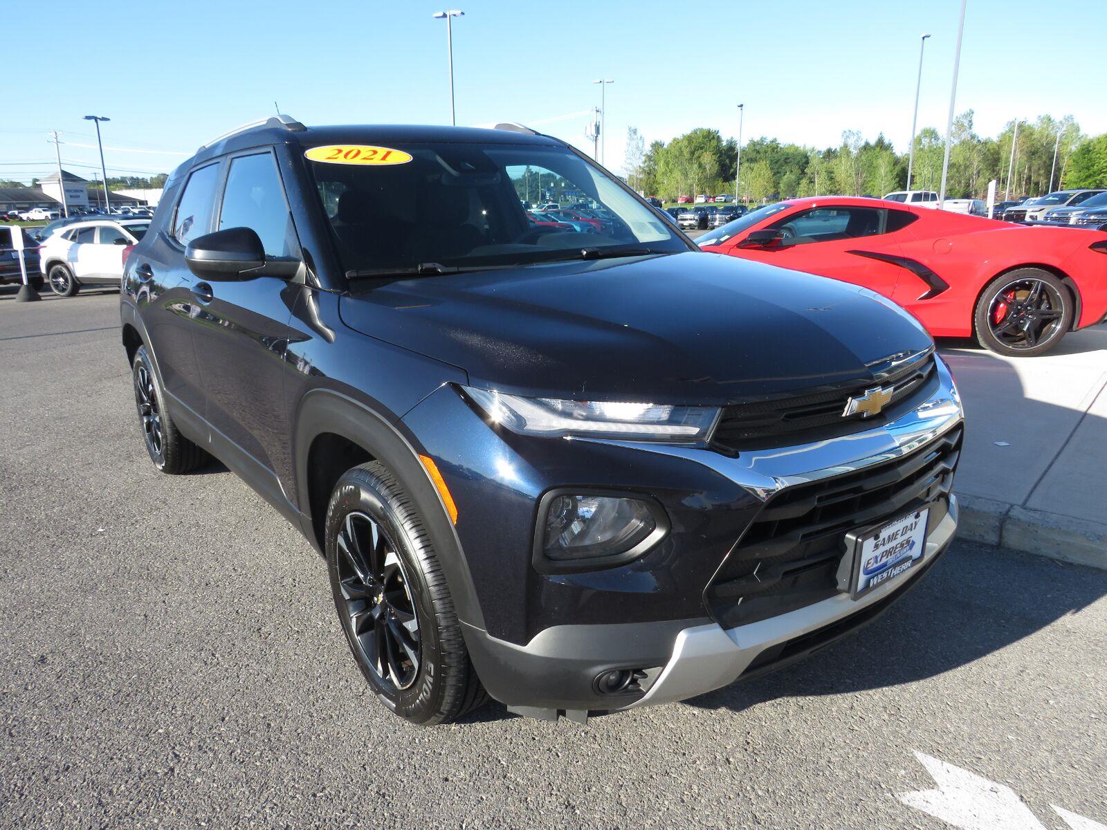 Used 2021 Midnight Blue Metallic Chevrolet LT image 2