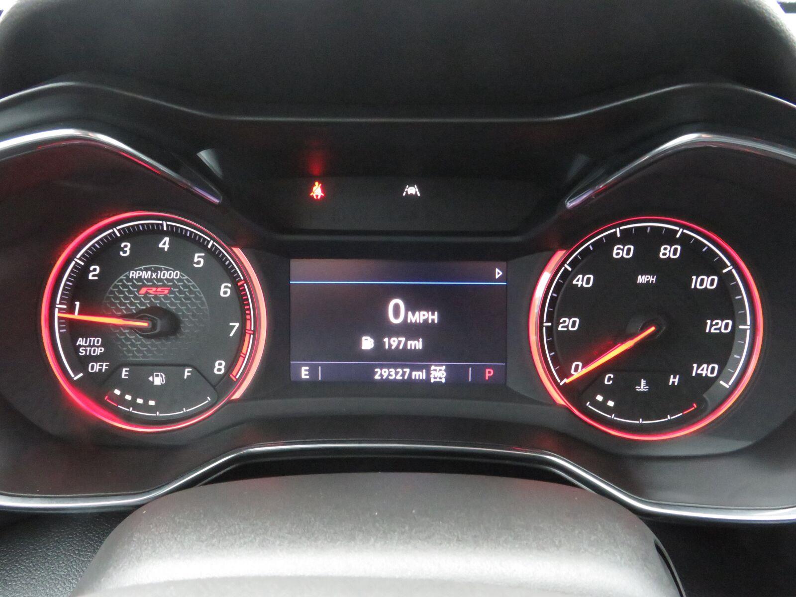 Used 2021 Mosaic Black Metallic Chevrolet RS image 26