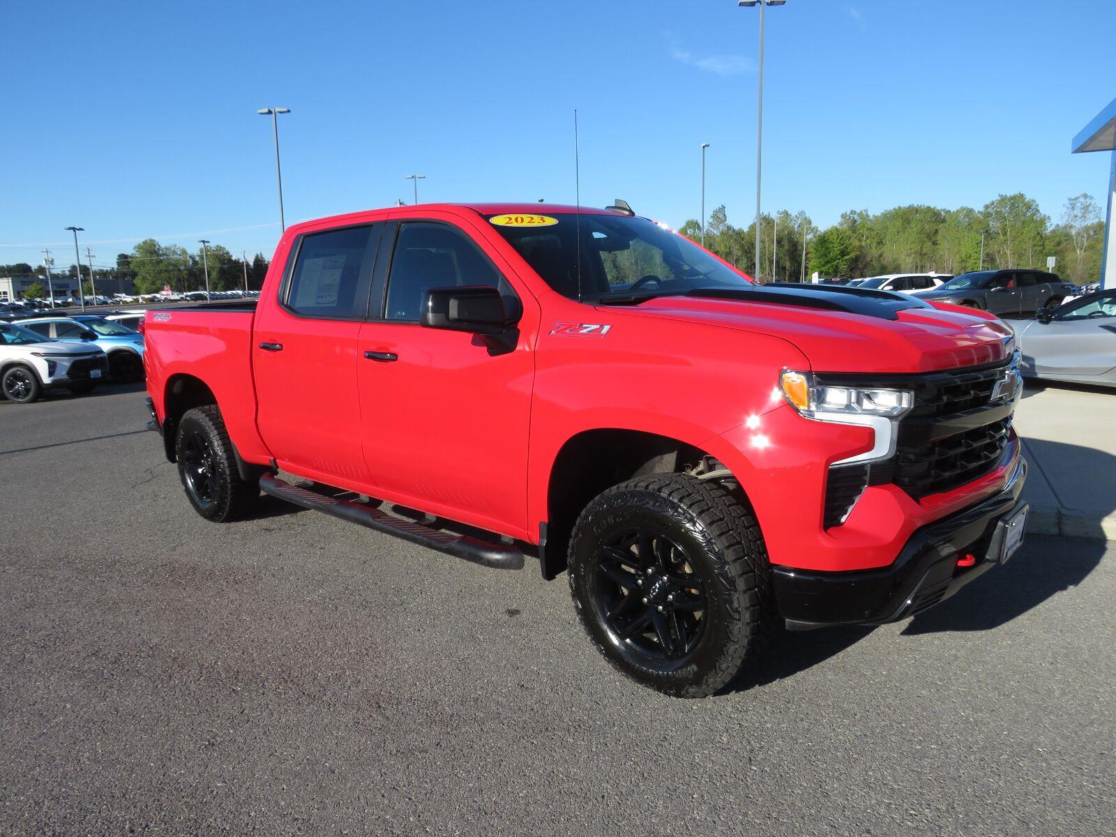 Used 2023 Red Hot Chevrolet LT Trail Boss image 4