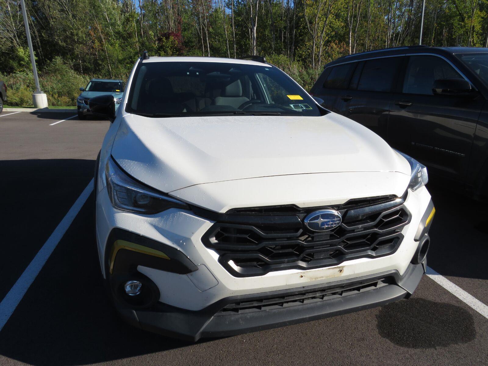 Used 2024 Crystal White Pearl Subaru Sport image 4