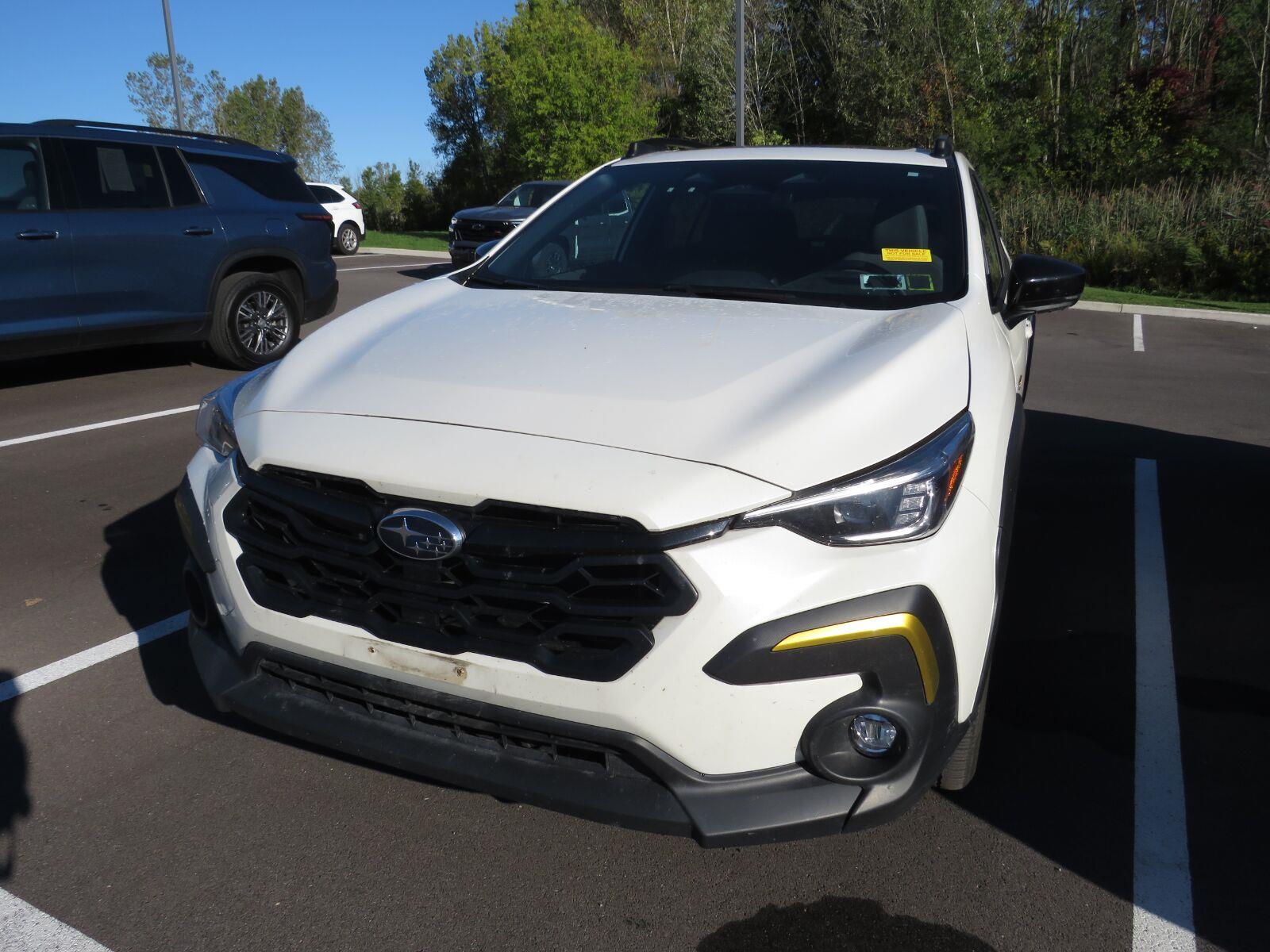 Used 2024 Crystal White Pearl Subaru Sport image 6