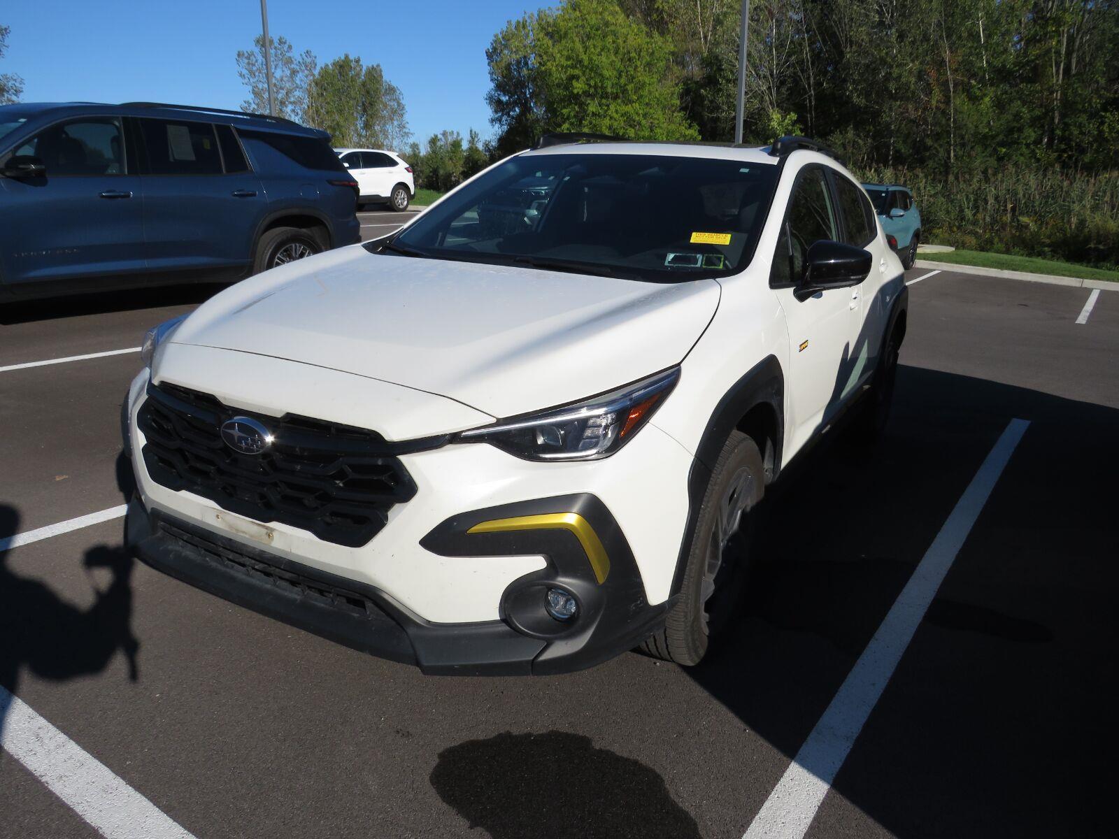 Used 2024 Crystal White Pearl Subaru Sport image 7