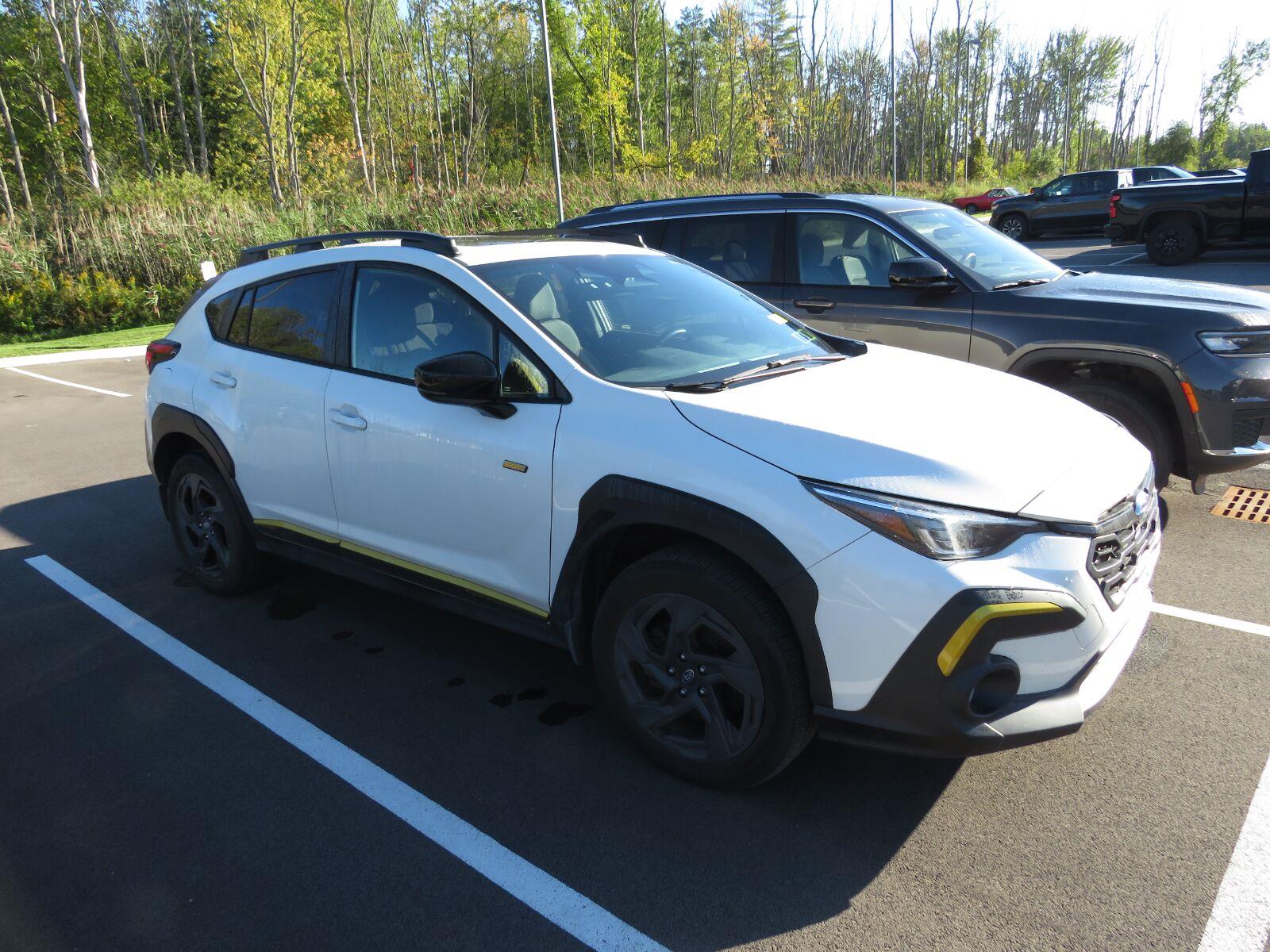 Used 2024 Crystal White Pearl Subaru Sport image 8