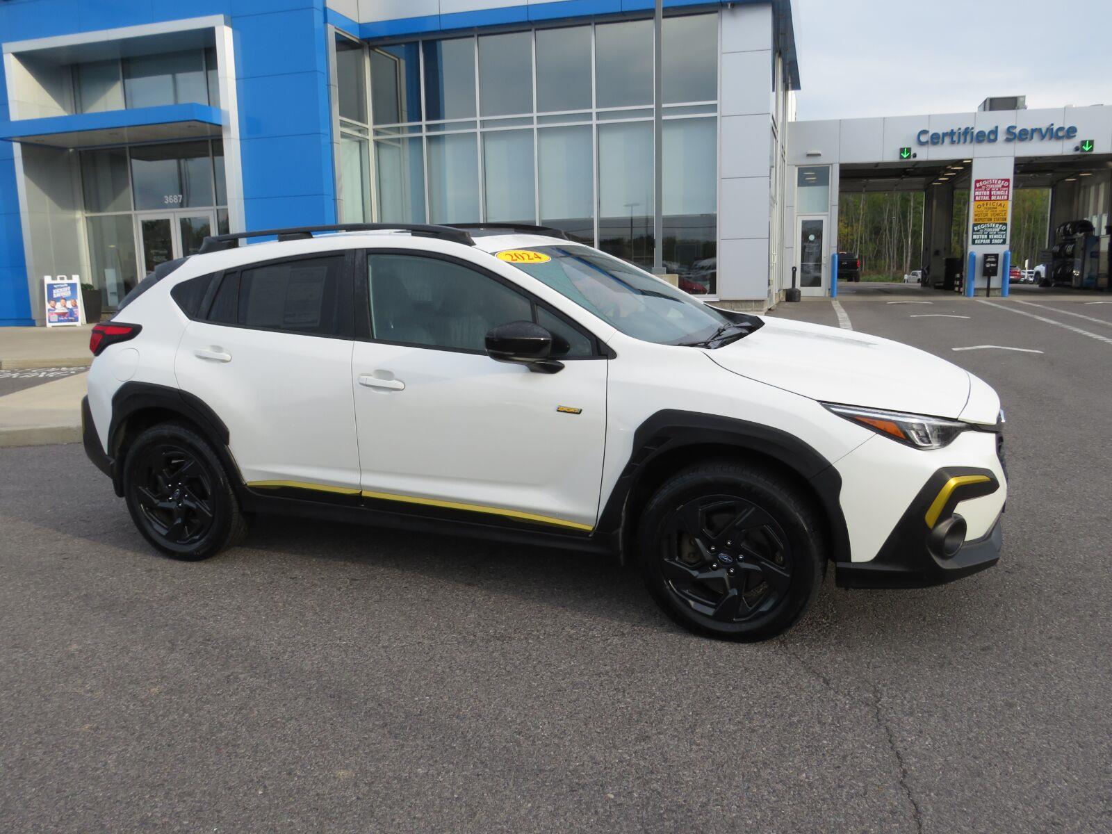 Used 2024 Crystal White Pea Subaru Sport image 6