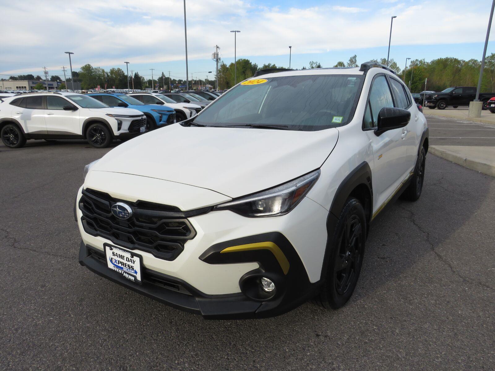 Used 2024 Crystal White Pea Subaru Sport image 13