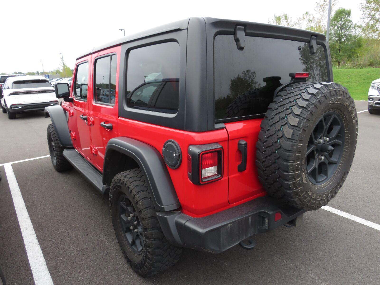 Used 2024 Firecracker Red Clearcoat Jeep Willys image 11