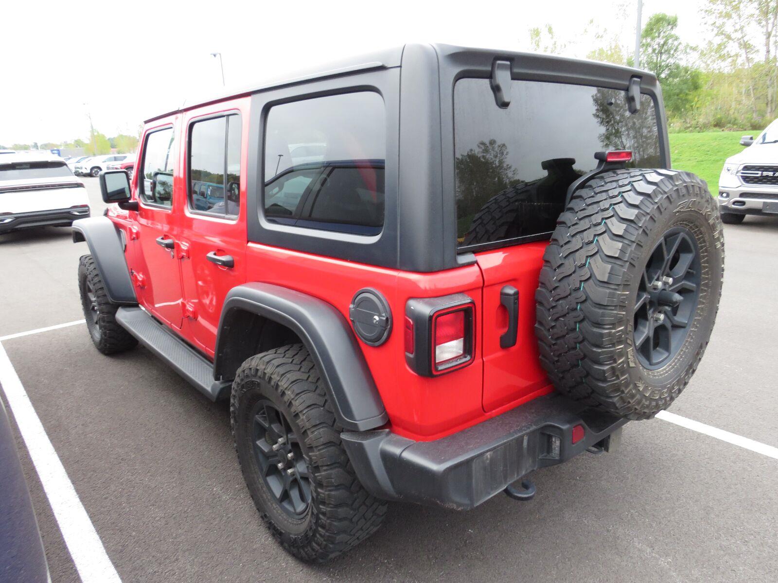 Used 2024 Firecracker Red Clearcoat Jeep Willys image 12