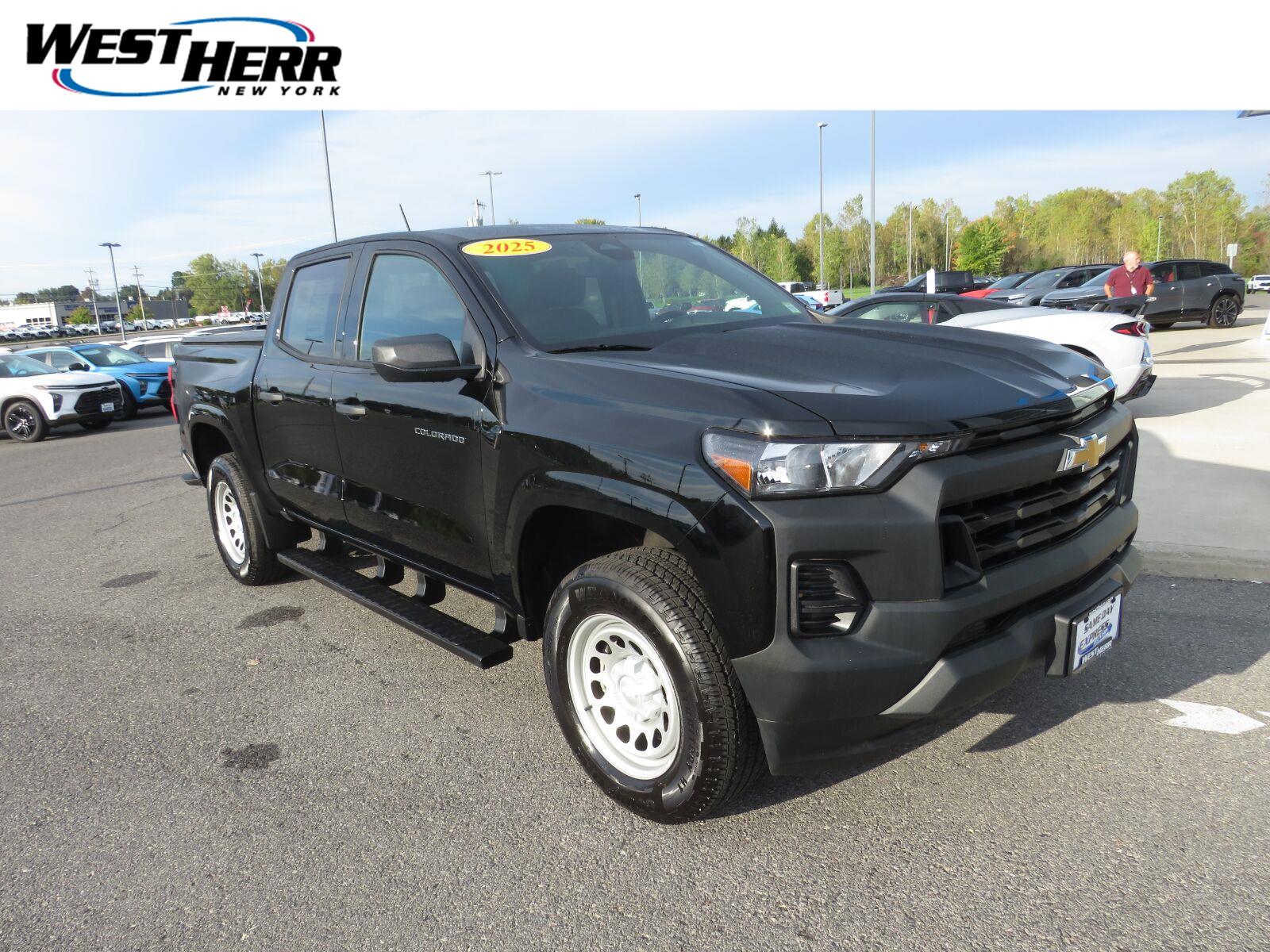 Black 2025 Chevrolet Colorado Pickup Truck 4X2 8-Speed Automatic