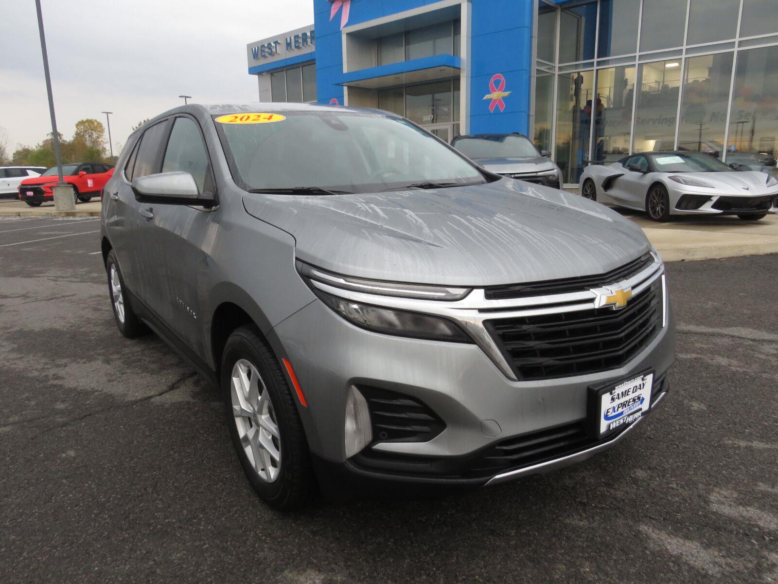 Used 2024 Sterling Gray Metallic Chevrolet LT image 3
