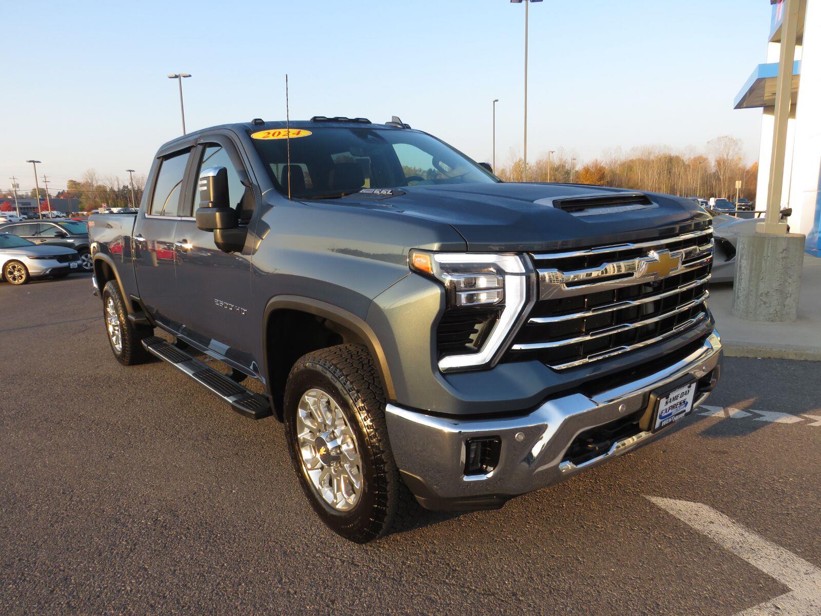 Used 2024 Lakeshore Blue Metallic Chevrolet LTZ image 2