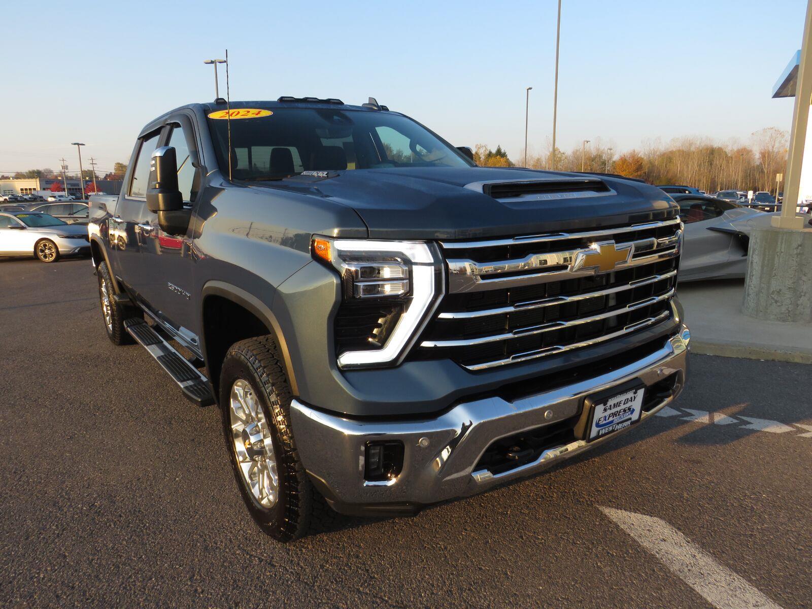 Used 2024 Lakeshore Blue Metallic Chevrolet LTZ image 3