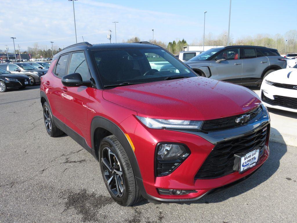 Used 2021 Scarlet Red Chevrolet RS image 2