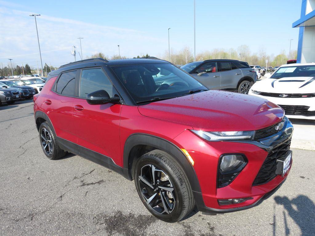 Used 2021 Scarlet Red Chevrolet RS image 5