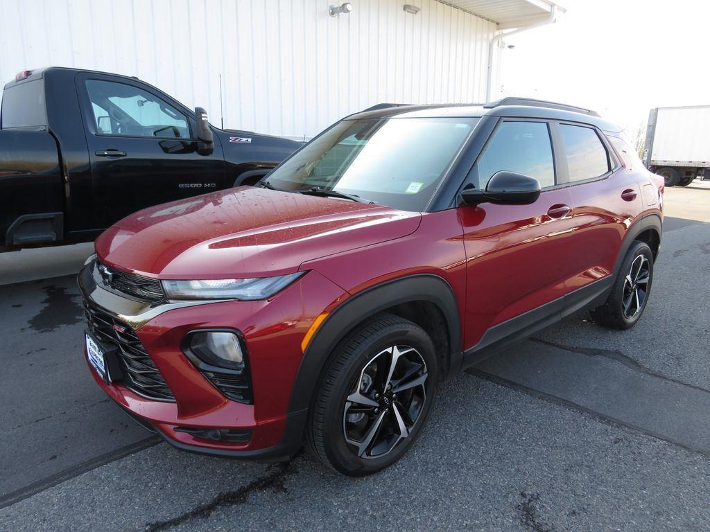 Used 2021 Scarlet Red Chevrolet RS image 11