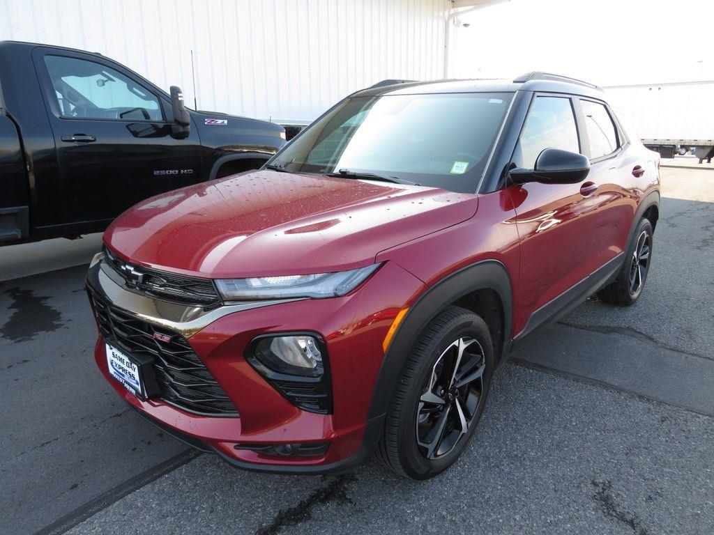 Used 2021 Scarlet Red Chevrolet RS image 12