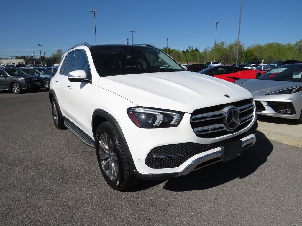 Used 2021 White Mercedes-Benz GLE 350 image 2