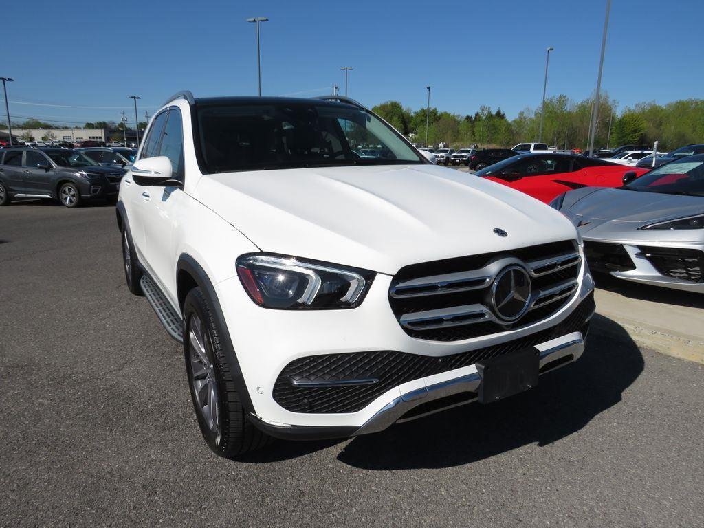 Used 2021 White Mercedes-Benz GLE 350 image 3