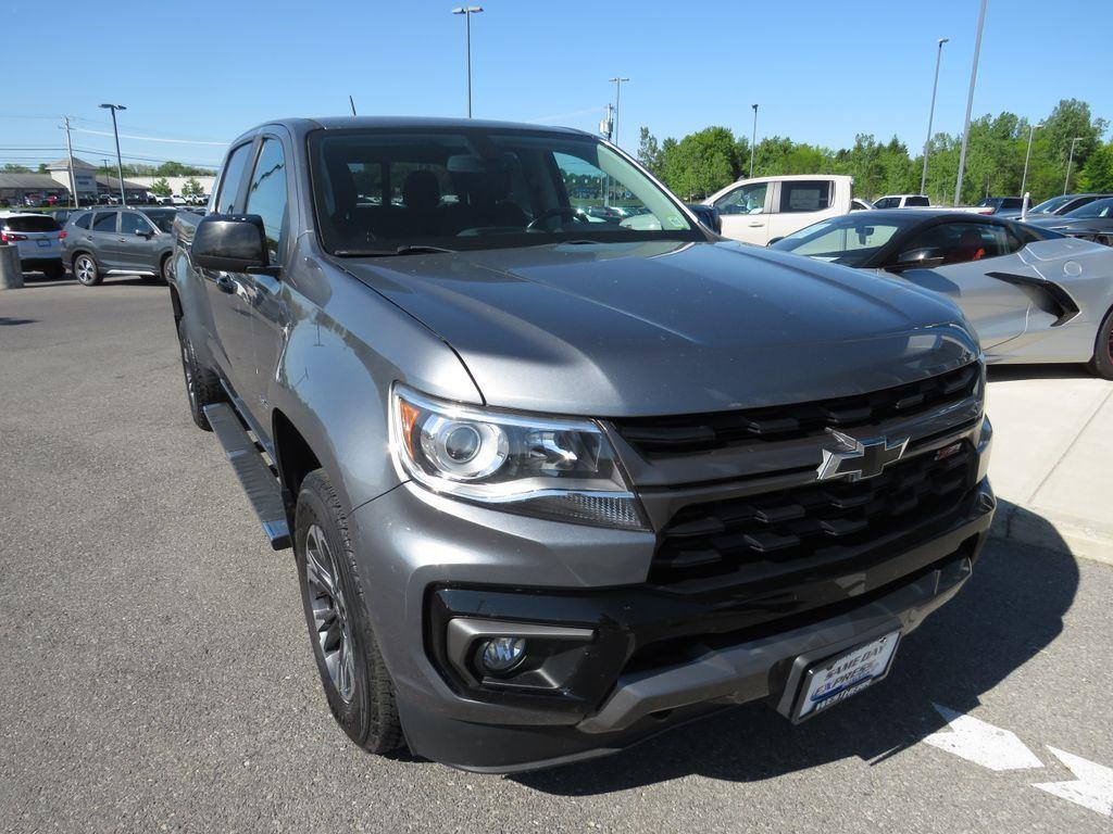Used 2021 Steel Metallic Chevrolet Z71 image 3