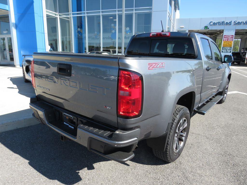 Used 2021 Steel Metallic Chevrolet Z71 image 8