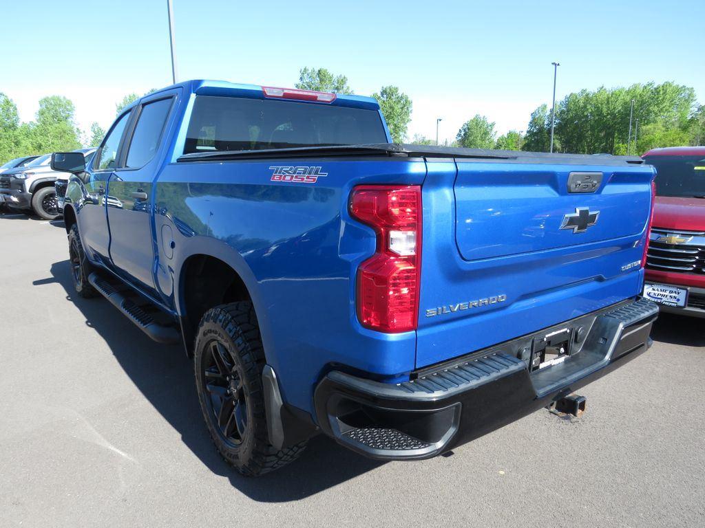Used 2022 Glacier Blue Metallic Chevrolet Custom Trail Boss image 15