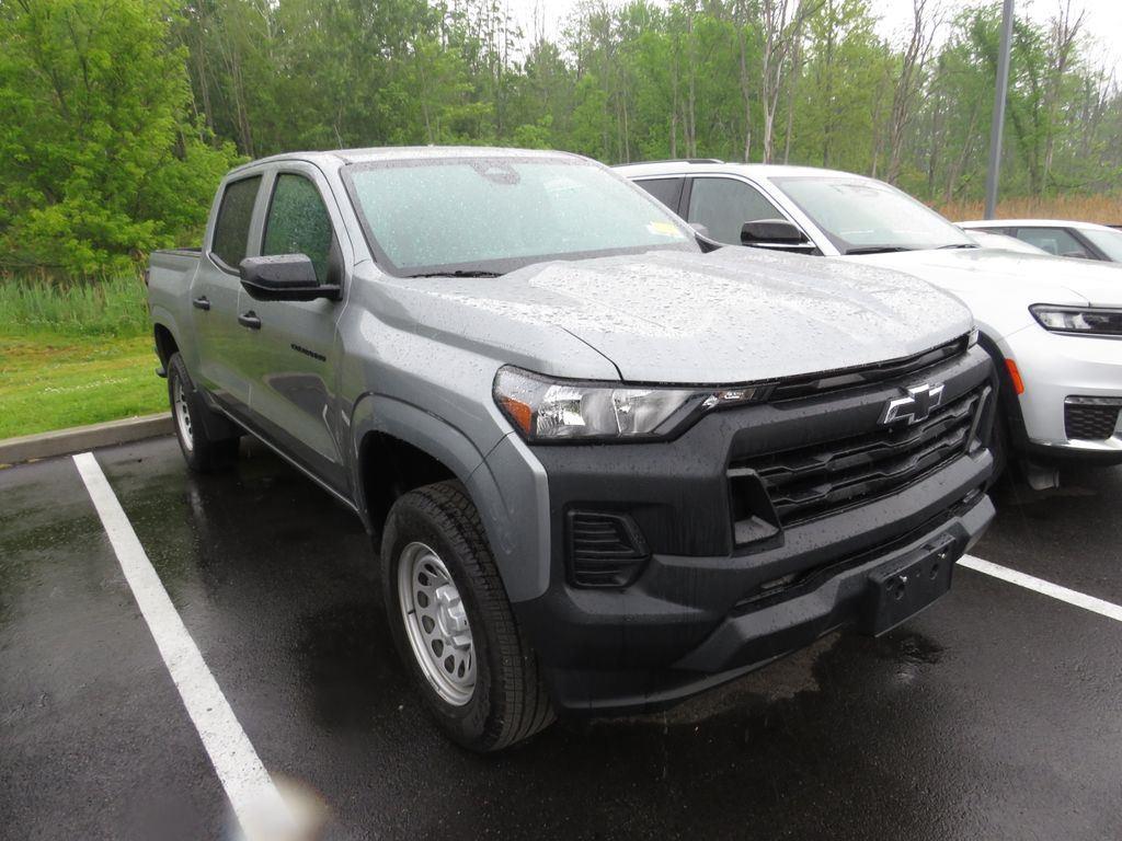 Used 2024 Sterling Gray Metallic Chevrolet Work Truck image 2