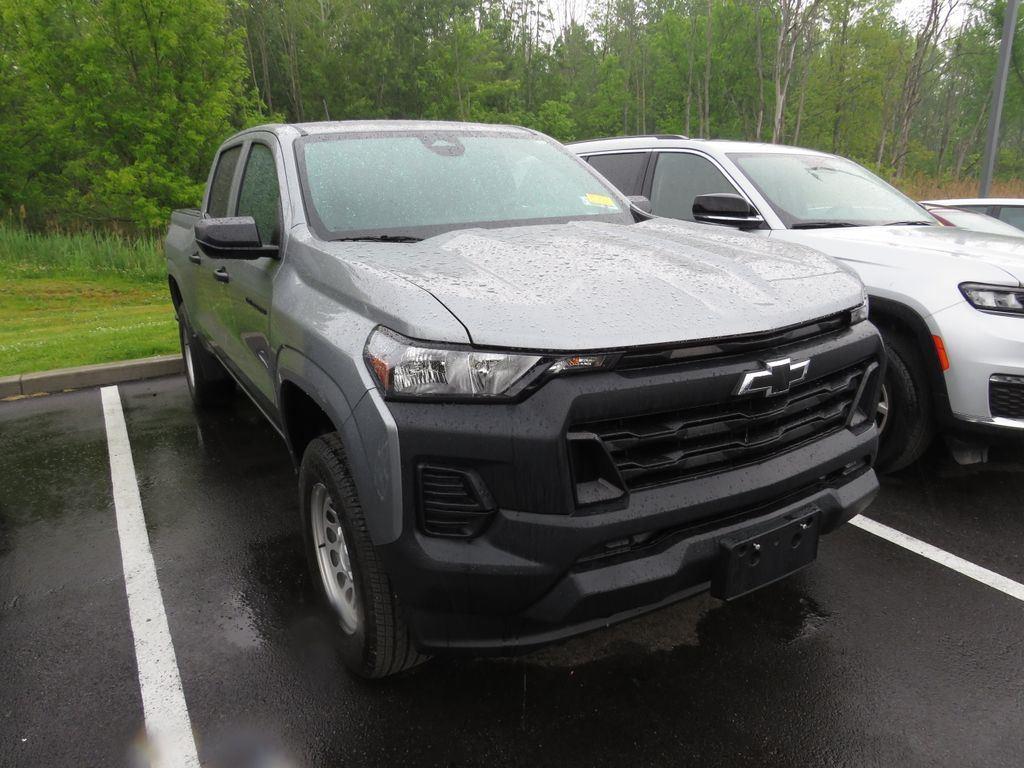Used 2024 Sterling Gray Metallic Chevrolet Work Truck image 3