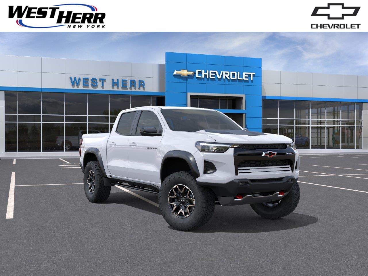 Summit White 2026 Chevrolet Colorado Pickup Truck Four-Wheel Drive 8-Speed Automatic