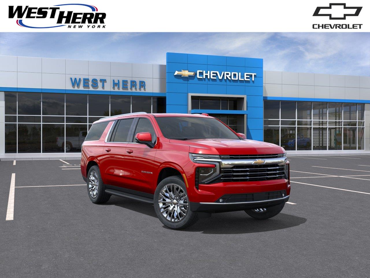 Radiant Red Tintcoat 2027 Chevrolet Suburban SUV / Crossover Four-Wheel Drive Automatic