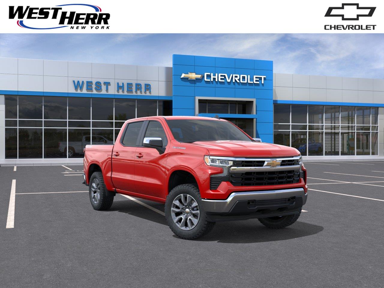 RED HOT 2026 Chevrolet Silverado 1500 Pickup Truck Four-Wheel Drive 8-Speed Automatic