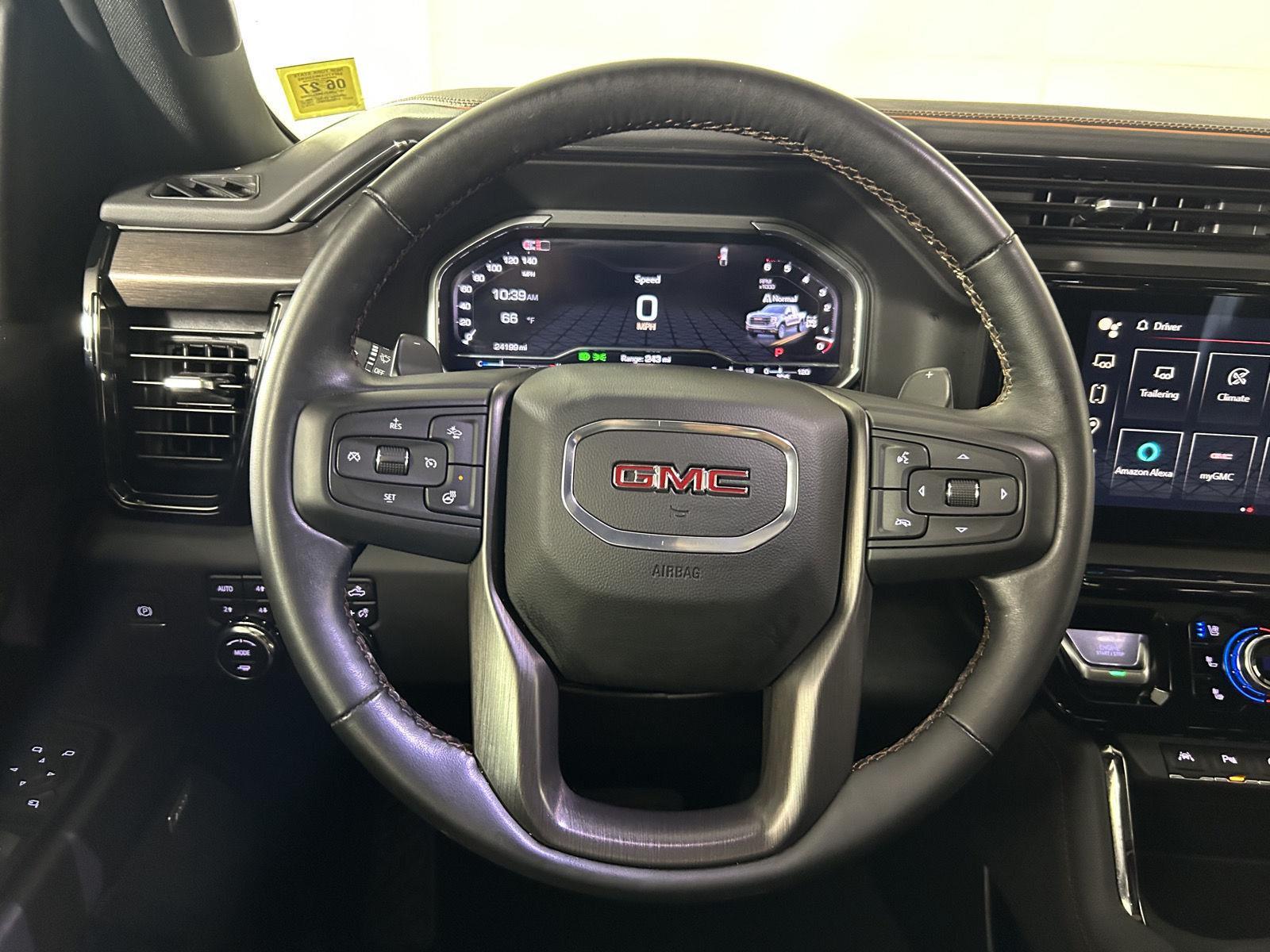Used 2024 Titanium Rush Metallic GMC AT4 image 35