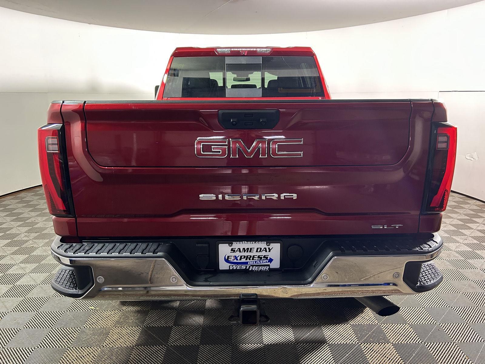 Used 2024 Volcanic Red Tintcoat GMC SLT image 7