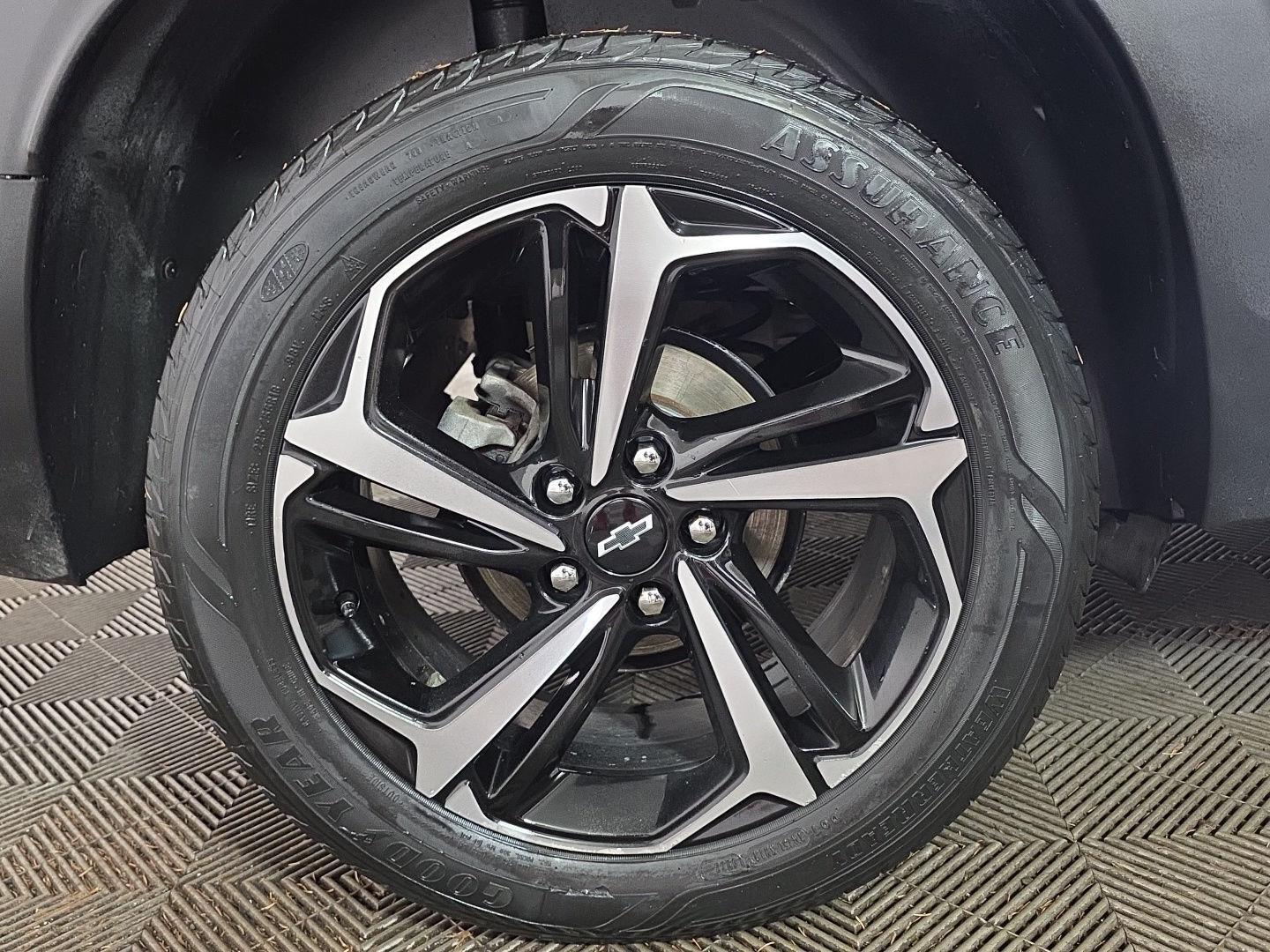 Used 2021 Mosaic Black Metallic Chevrolet RS image 2