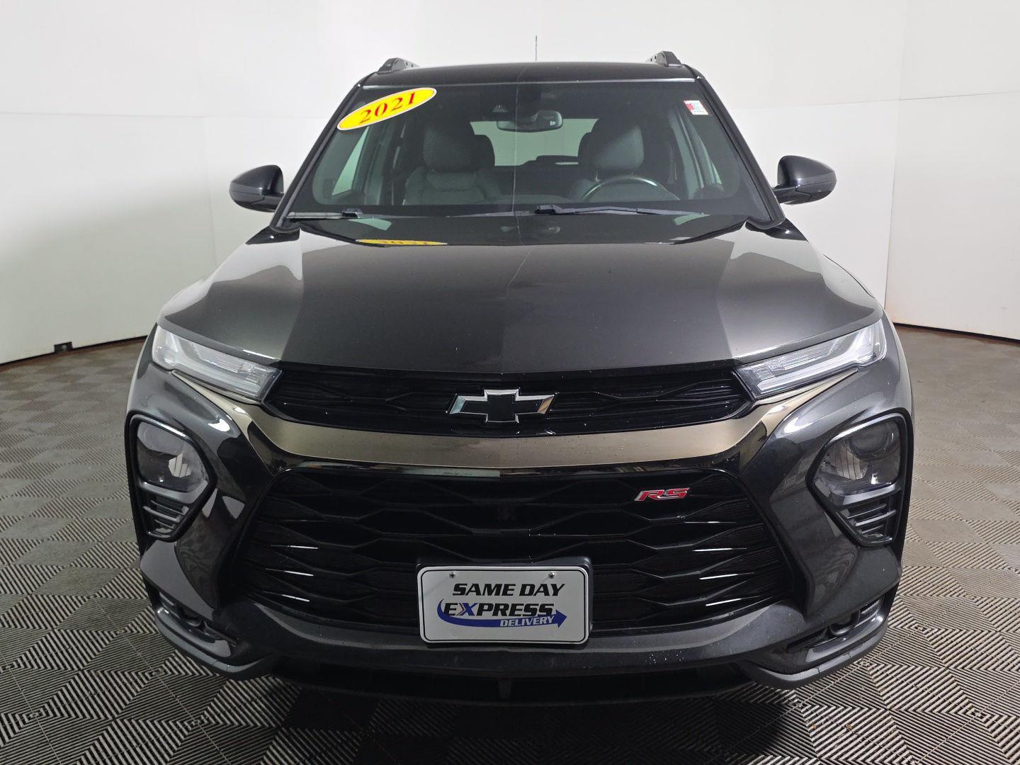 Used 2021 Mosaic Black Metallic Chevrolet RS image 11