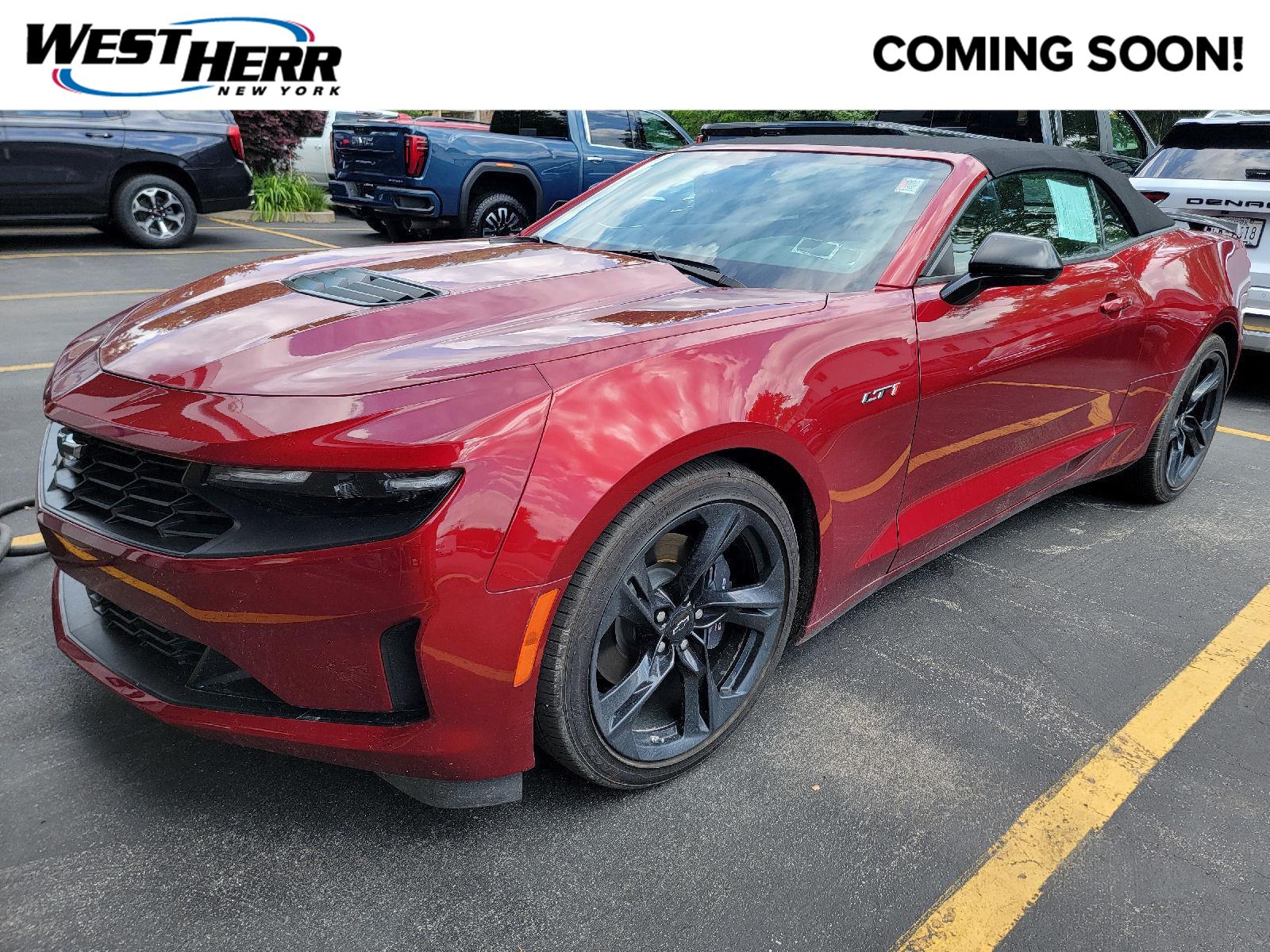 Radiant Red Tintcoat 2024 Chevrolet Camaro Convertible Rear-Wheel Drive Automatic