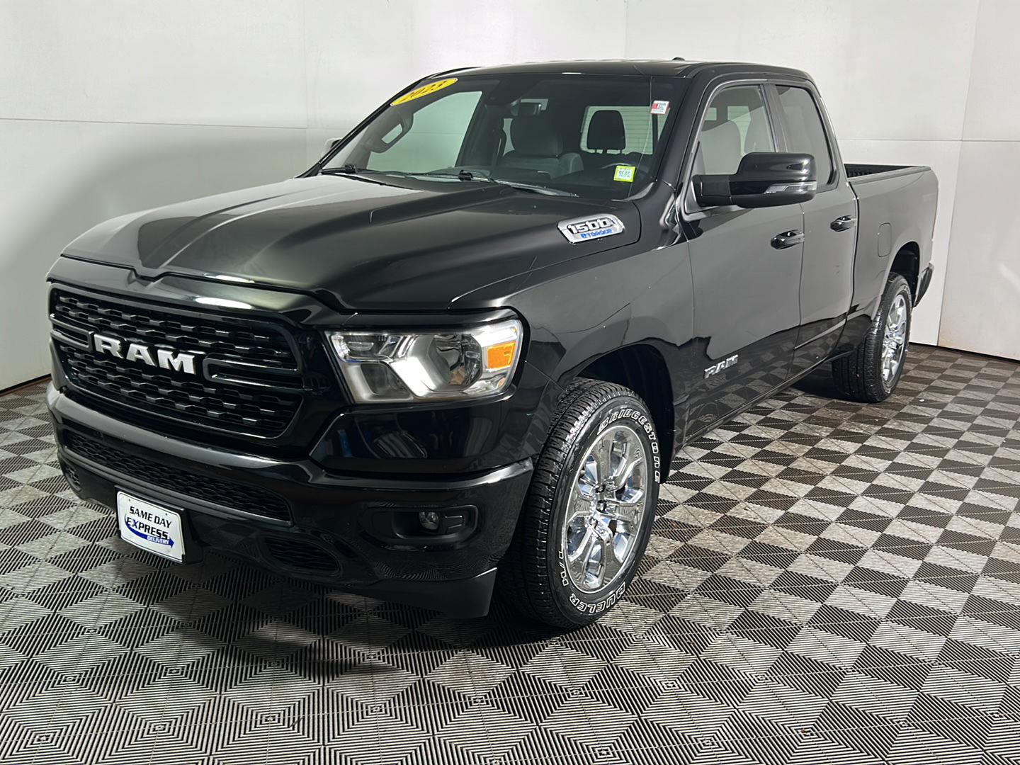 Used 2023 Diamond Black Crystal Pearlcoat Ram Big Horn image 10